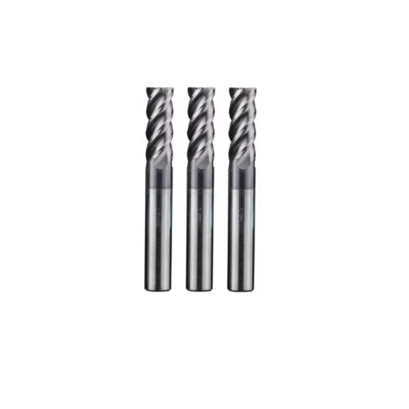 Stainless Steel Four Edge Unequal Tooth Pitch Milling Cutter Unequal End Mill Unequal Helix Angle Milling Cutter