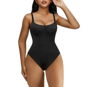 One-piece Halter Belly Lift Hip Lift Thong Postpartum Shapewear Breast Lift Corset Women Shapewear Bodysuit