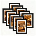 Wooden Business License Decoration Wooden Picture Frames 8x10 12x16 24x36 A3 A4 Picture Frames Poster Black Picture Frame