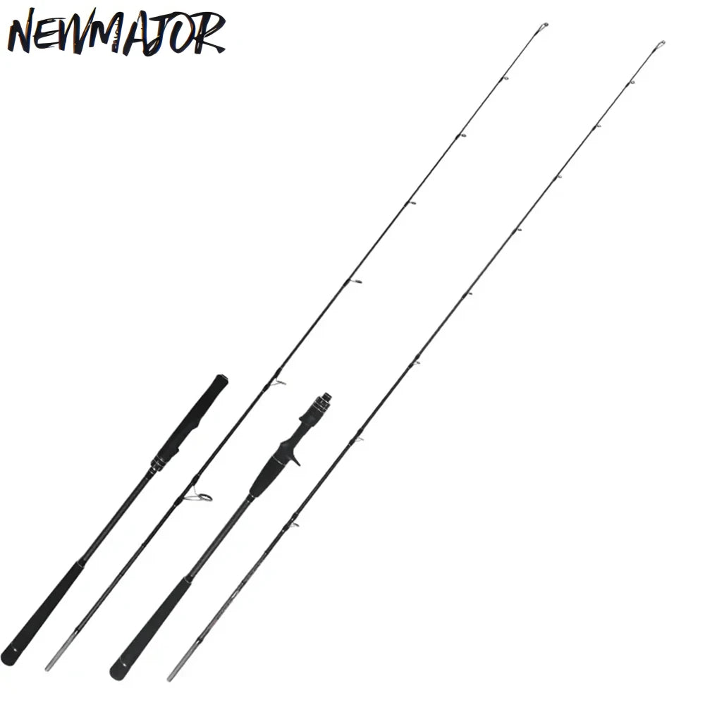 MADMOUSE 1.9M PE 0.6-1.5 Japan Fuji Superior Light Jigging Rod Hard Carbon Material 9kgs Spinning Casting Rod Ocean Fishing