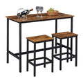 Modern Luxury Counter Bar Table Chair Long Narrow Wood Iron Furniture for Dining Kitchen Home Bar Hotel Available for Sale