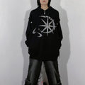 Hoodies Manufacturer Custom Heavyweight Oversize Rhinestone Hoodie American Style Detachable Sleeves Hoodies for Men