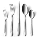 Wholesale Hotel Restaurant Cutlery SetStainless Steel Flatware Sets for WeddingMetal Fork Spoon Knife Silverware Set