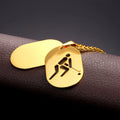 Men's Sports Jewelry Stainless Steel Pendant Jewelry New Charm Tags Necklace Gold Hockey Necklace MegaBDM