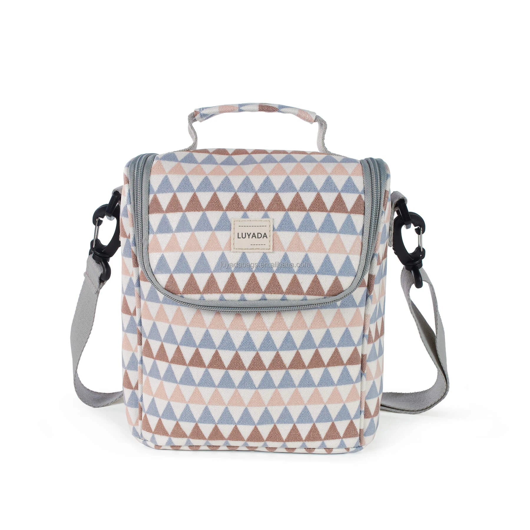 Custom Logo Portable Travel Breast Milk Warmer Cooler Bags 20L 4 Large Insulated Shoulder Strap Zipper Closure Made Durable