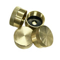Threaded Seal Propane tank protection 1LB Inflation Connector Propane Cylinder Brass Protective Plug