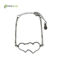 Prosub Heart Bangle Mom Bracelet Sublimation love Sublimation Bracelet Blanks