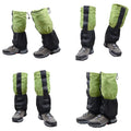 WOQI Waterproof Camping Legging Gaiter Leg Cover Ski Boot Travel Outdoor Legging Cover Snow Leg Gaiters