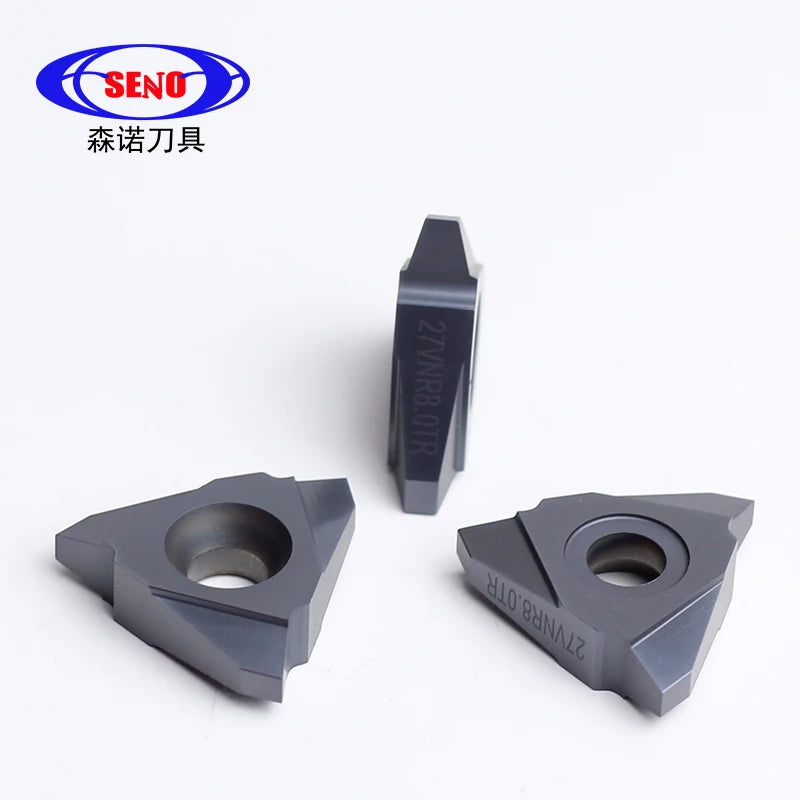 27VNR8.0TR Threading Tool Inserts ISO Grade Enternal Threading Insert for Cutting Tools