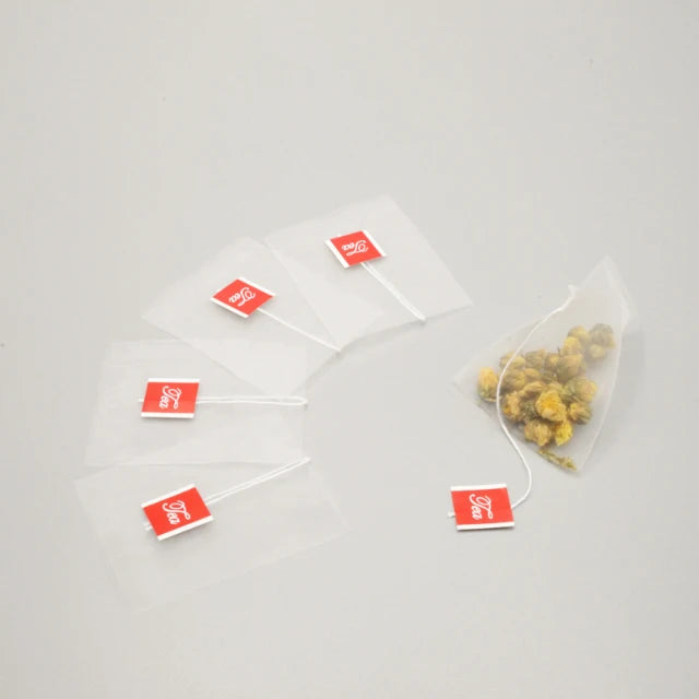 Corn Fiber Mesh Filter Tea Bag Organic Tea Bags Empty Natural Organic Empty Tea Bags