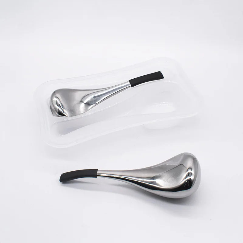 HY Crystal Stone High-end Silver Customized Cryo Freeze Tools Facial Cryo Sticks with Cooling Gel for Healing Gift