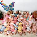 Customizable Face Shape Reborn Dolls Soft Silicone Body Lifelike Reborn Babe Girl Newborn Boy Silicone Reborn Baby for Kids Toy