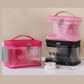Summer Ladies Travel Washing Storage Bag Transparent Pvc Large Capacity Waterproof Cosmetic Bag