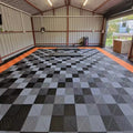 Garage Flooring Car Floor Mat PVC Interlocking Garage Plastic Floor Tile Garage Tiles