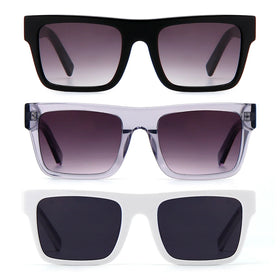 Retro Vintage Black Sunglasses Luxury Private Label Acetate Sunglasses 2024 Custom Designer Women Men Sunglasses