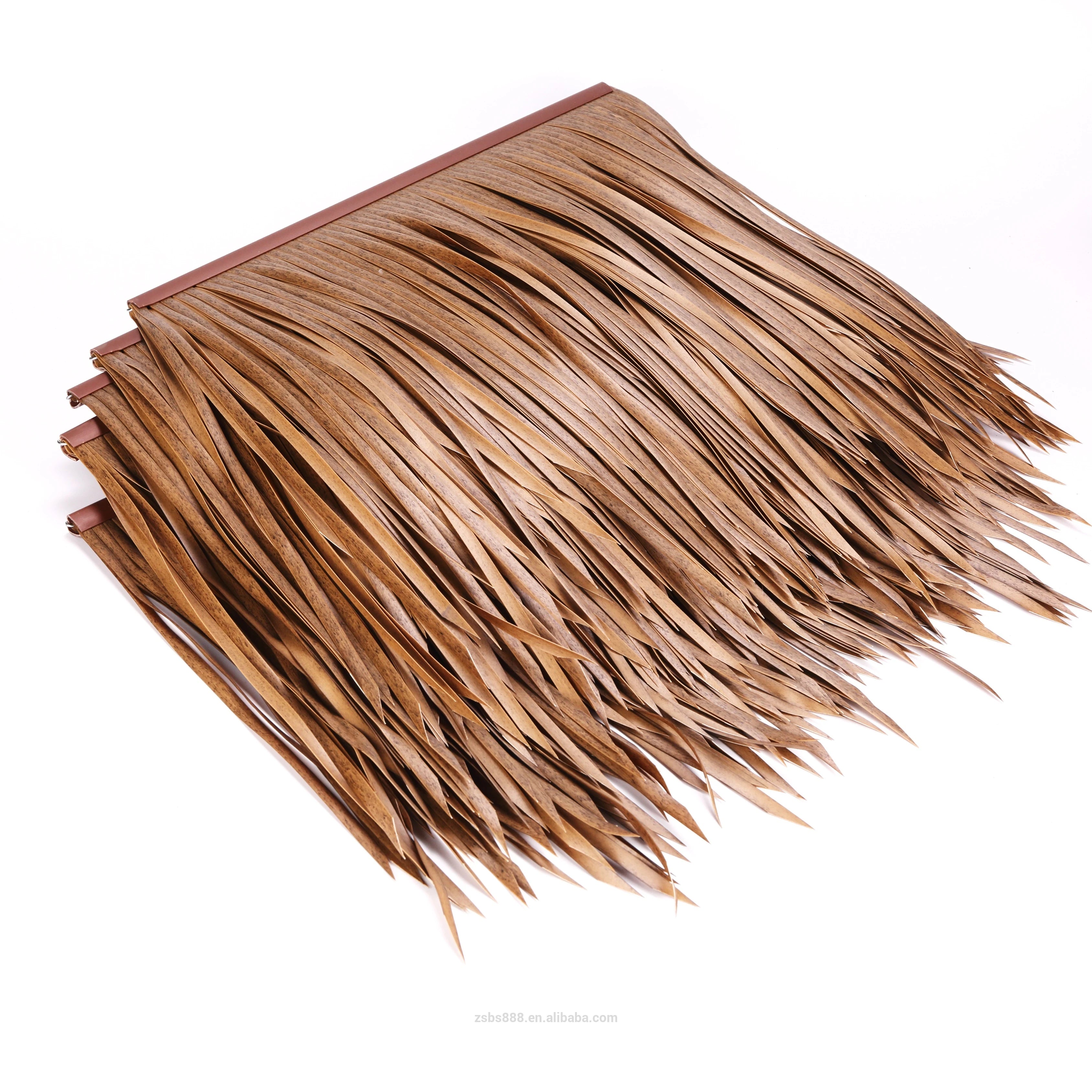 Fireproof Artificial Thatch Plastic Synthetic Roofing Thatch