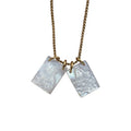 Custom Dainty MOP Shell Pendant Christian Jesus Virgin Mary Necklace Women Jewelry