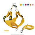 Luxury Leather Traction Rope Pet Vest Harness Leash Set Pet Products Dog Harness