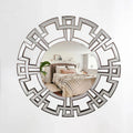 Wholesale Modern Vanity Decorative Living Room Beveled Edge Big Circle Large Round Accent Hanging Wall Mirror Miroir Spiegel