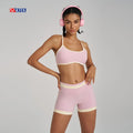 High Quality New Fashion Fitness Clothing 2025 High Waist Sports Women's Gym Shorts Women Workout Yoga High Waist Shorts