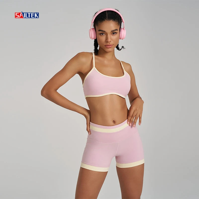High Quality New Fashion Fitness Clothing 2025 High Waist Sports Women's Gym Shorts Women Workout Yoga High Waist Shorts