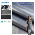 No Texture Synthetic Vegan Leather 4 Ways Spandex Faux Leather Pu Stretch Leather Fabric Elastic for Clothing Skirts Garments