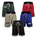 2024 Custom Printed Gym Workout Running Shorts Summer Breathable Athletic Mesh Sweat Basketball Men Shorts for Men