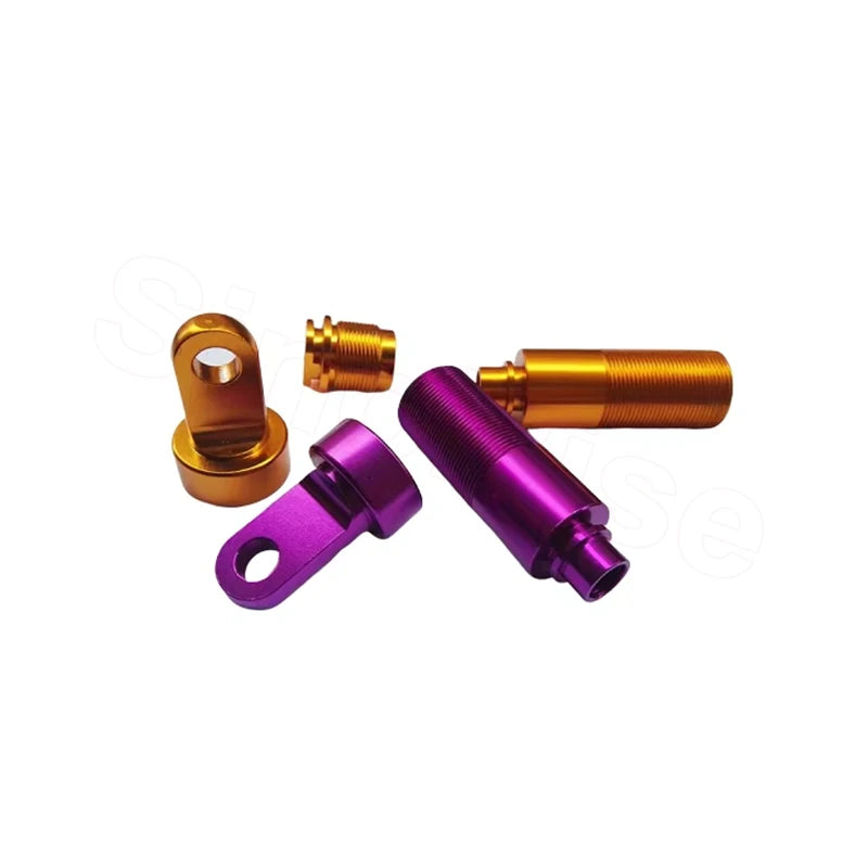 Mass Production Black Anodized CNC Machining Turning Service for Aluminum Part