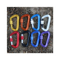 Custom Logo 12kn Aluminum Rotating Carabiner Hook