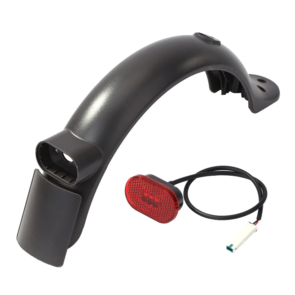 New Image Scooter Rear Mudguard With Taillight Hook License Plate Compatible  M365 Pro2 1S Electric Scooter Accessories