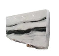Popular White Marble Polished Slabs Book Match Design with Wholesale Price