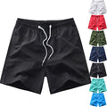 Wholesale 7 Colors Summer Men's Surf Board Blank Mesh Beach Shorts Custom logo Men's Board Shorts With Mesh Inside