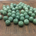 Myanmar Jadeite Grade a Large Hole Round Bead Jade Beads Bulk Bucket Bead Ice Seed Jade Accessories Diy Bracelet Wholesale