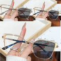 Photochromic Cat Eye Shape Cat Eye Metal Reading Eyewear Multicolor Round Metal Photogray Photochromic Anti Blue Light Glasses