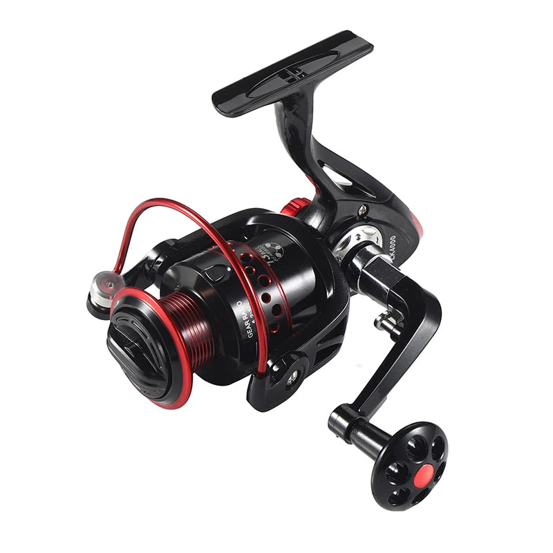 Topline Hot 2000-7000 Spinning Reels Left/Right Hand Metal Spool Spin Fishing Reel Saltwater Spinning Wheel Carrete De Pesca
