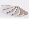 Factory Wholesale Invisible comfort Cowhide Increases Half-cushion Height increase 1-4cm for Men and Women
