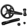 4 Hole  Bcd110 38/40/42/44/46/48t Chainrings and 170mm Crank With Bottom Bracket Gravel Bicycle Crankset