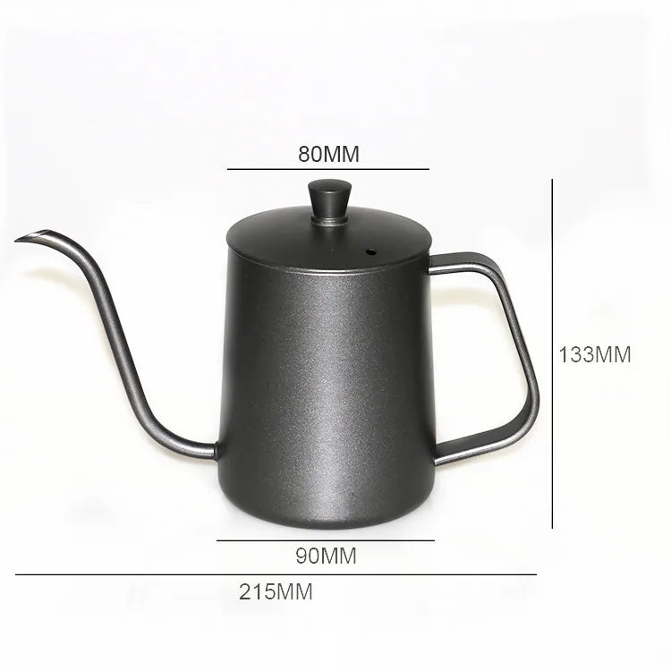 350ml Stainless Steel Gooseneck Coffee Pour Over Coffee Kettle Fine Stainless Pour Over Gooseneck Tea Pot Kitchen Machine
