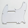 3Ply White Scratch Plate Nashville TL Guitar Pickguard with Pickup Route for Electric Guitar Parts