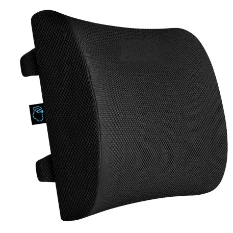 HOT 3D Mesh Breathable Memory Foam 2 Straps Lumbar Support Pillow Back Support Cushion
