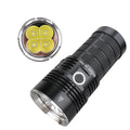 Long Throwing High Power Q8 Pro 11000lm Rechargeable LED Flashlight with 4* XHP50B LEDs Anduril 2 UI