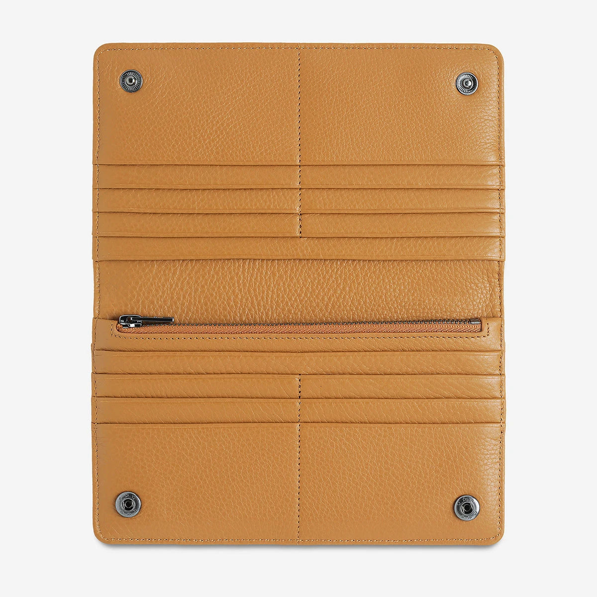 Wholesale Genuine Leather Men Bifold Card Holder Business Custom ID Credit Card Holder Wallet with Multiple Slots