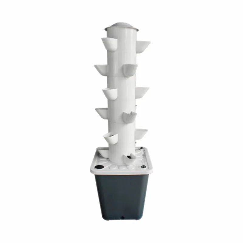 Small Column Soilless Hydroponic Vegetable Grower Hydroponic Column Tower Horticultural Planting of Seedling Home School Project