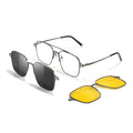 Newest Clip on Glasses Anti Blue Light Stylish Sunglasses Clip on Sunglasses for Men Women