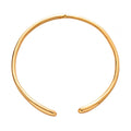 Wholesale Women's High-end 18K Gold-plated Open Neck Chain with Geometric Design Fashionable Simple Thick Collarbone Necklace
