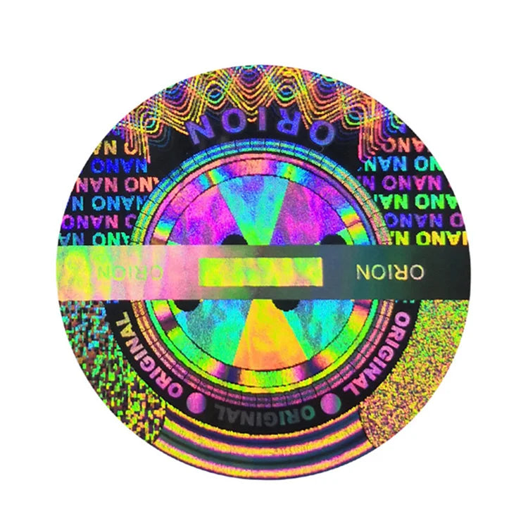 Free Design Customized Anticounterfeiting 3d Scratch Label Security Holographic Scratch Label