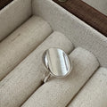 Factory Wholesale 925 Sterling Silver Vintage Brushed Curved Women Finger Rings Best Gifts