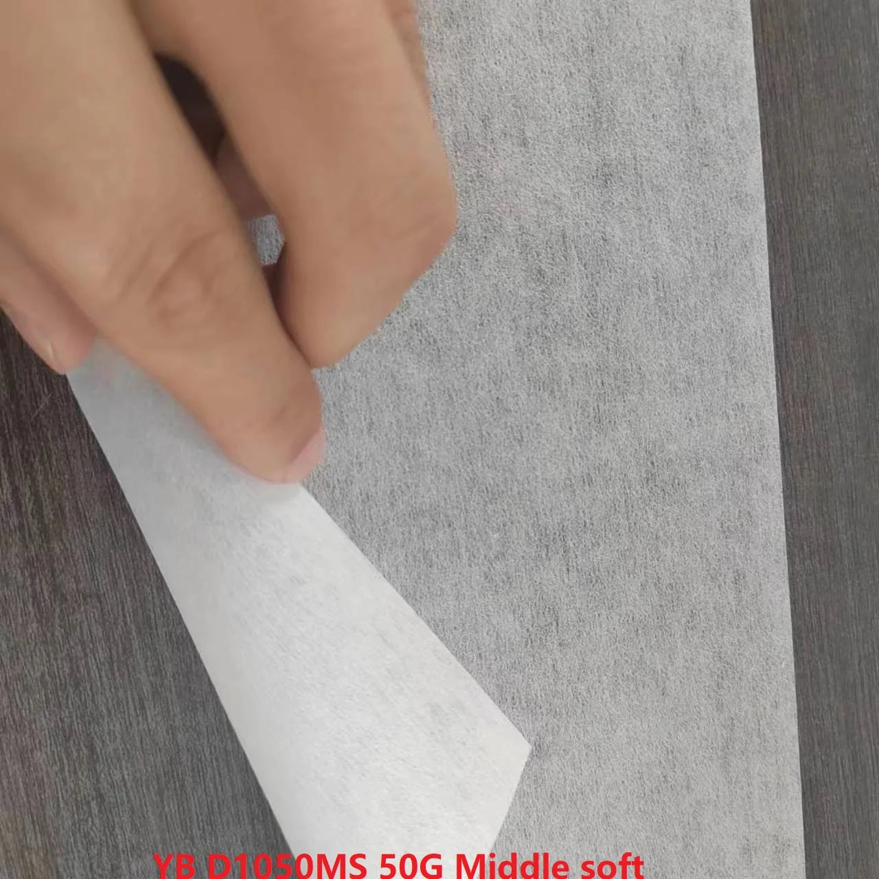 Embroidery Backing Fusible Interfacing Non Woven Interlining YB-D1050MS-50G Middle Soft