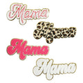 Letter Chenille Glitter Embroidery Iron-on Patch Mama Patch