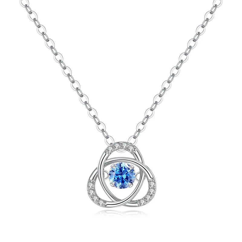 Perfect Gift for Girlfriends 925 Silver Heart Zircon Pendant Necklace-Engagement Wedding Party Fashion Statement Rhodium Plated